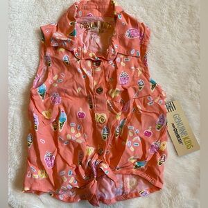 Genuine Kids by OshKosh B'gosh Ice Cream Patterned Top - NWT - Size 2T